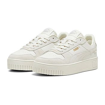 PUMA Carina Street Sd Womens Sneakers, Color: Gray Gold - JCPenney Puma Carina, Womens Sneakers, Sneakers, Grey, Free Shipping, Gold, Quick Saves, Clothes, Color