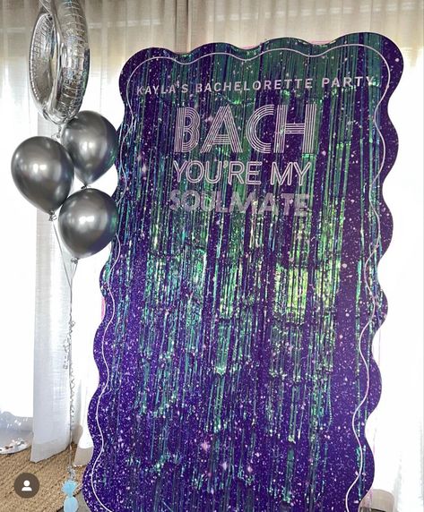 Euphoria Bachelorette Party, Euphoria Bachelorette, Bach Themes, Euphoria Party, Bach Party, Sweet 16, Party Decor, Bachelorette Party, Blue And Purple