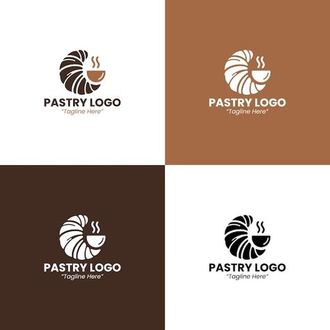 Pastries Logo, Pastry Shop Logo, Logo Pastry, African Logo, Sweets Logo, Pastry Logo, Free Business Card Mockup, Pastry Shop, Card Banner