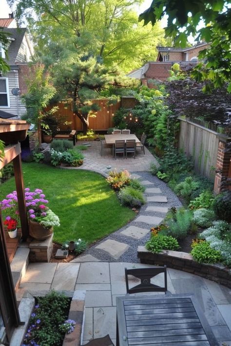 best garden ideas for home  how to design a garden small garden ideas ] home garden design Narrow Backyard Ideas, Small Garden Pergola, Small Patio Design, Narrow Garden, Family Backyard, Garden Corner, Zen Garden Design, Front Garden Landscape, Garden Hacks