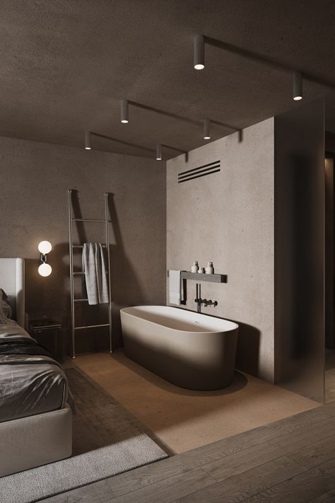 Small Bedroom With Bathtub, Bathtub Inside Bedroom, Baths In Bedrooms, Bathtub In Dressing Room, Bathtub Bedroom, Hotel Room With Bathtub, Bedroom Tub, Bathtub In Bedroom, Bedroom Bathtub