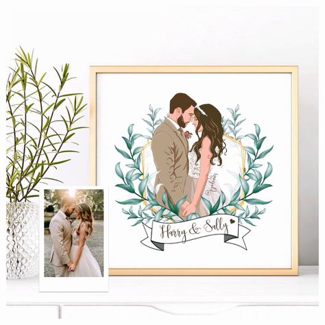 Custom portrait of couple, Custom couple illustration, Personalized portrait with pet, family illustration, wedding gift, wedding portrait, Custom Couple Illustration, Custom Portrait Illustration, Wedding Painting, Faceless Portrait, Couple Portrait, Couple Illustration, Custom Family Portrait, Family Illustration, Portraits From Photos