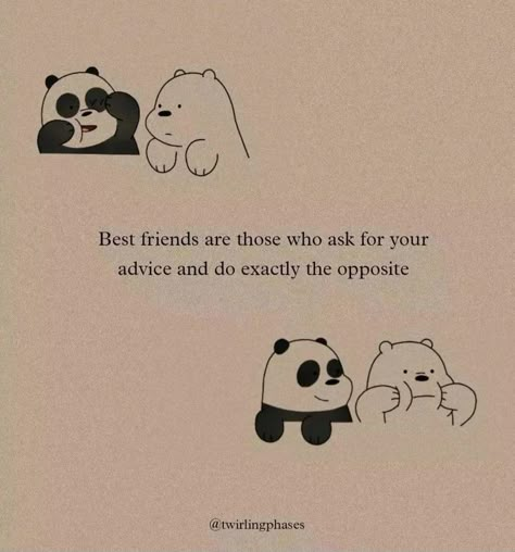 Bestie Quotes Aesthetic Short, Shinchan Motivation Quotes, Be Quotes, Friends Sketch, Cute Text Quotes, Magical Quotes, Bear Quote, Good Insta Captions, Bestest Friend Quotes