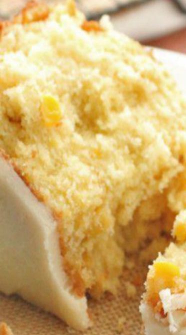 Sweet Corn Cake, Corn Cakes Recipe, Sweet Corn Cakes, Corn Cake, Butter Glaze, Cake Mug, Corn Cakes, A Piece Of Cake, Corn Recipes