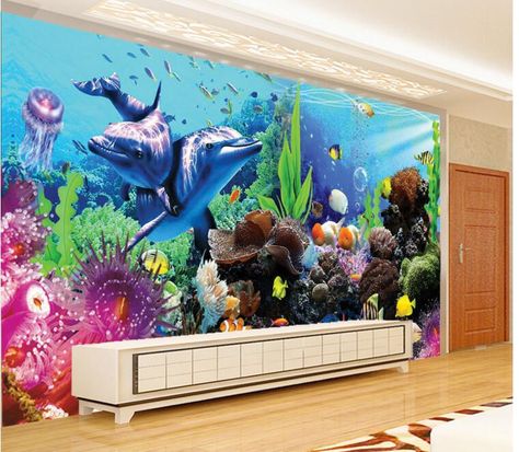 How Would You Like An Ocean Of Sea Creatures In Your Living Room?