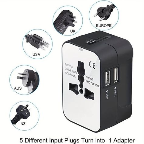 Temu | Explore the Latest Clothing, Beauty, Home, Jewelry & More Bluetooth Record Player, Universal Travel Adapter, Electronics Basics, Travel Adapter, Power Plug, Adapter Plug, Ac Power, Wall Charger, Globe Trotter