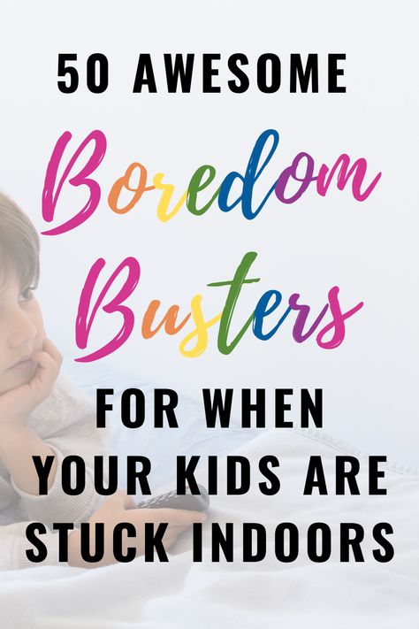 Check out these boredom busters for kids so you'll be ready the next time your kids complain about being bored! #boredombusters #boredombustersforkids #boredombustersforteens #boredombustersforkidsfreeprintable #boredombustersforteenagers Kids Bored List, Summer Bored List, Kids Boredom Activities, Boredom Busters For Teens, Summer Inside Activities For Kids, Summer Boredom Busters For Kids, Activities For Bored Kids, Bored Kids Ideas, Things For Kids To Do When Bored