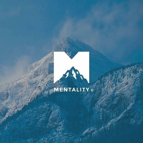 Summit Logo Design Inspiration, Mountains Logo Design, Outdoor Logo Design, Outdoors Logo Design, Logo Montagne, Mountain Logo Design, Business Coach Logo, Mountain Icon, Mountains Logo