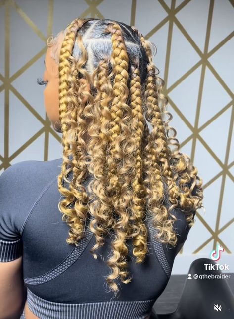 Feed In Braids Hairstyles, Cute Braided Hairstyles, Braided Hairstyles For Teens, Braids Hairstyles Pictures, Cute Box Braids Hairstyles, Quick Braided Hairstyles, Protective Hairstyles Braids, Pretty Braided Hairstyles, Hairdos For Curly Hair