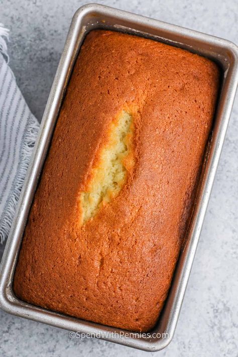 Butter Sour Cream Pound Cake, Almond Sour Cream Pound Cake, Loaf Sour Cream Pound Cake, Easy Sour Cream Cake, Soft And Moist Pound Cake, Sour Cream Cake Easy, Sour Cream Cream Cheese Pound Cake, Loaf Pound Cake Recipes Sour Cream, Pound Cake Recipes Moist Sour Cream And Cream Cheese