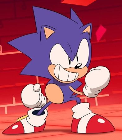 Sonic The Hedgehog Classic, Sonic Mania Art, Classic Sonic Icon, Sonic Mania, Megaman X, Classic Sonic, Sonic Characters, Sonic Funny, Sonic 3