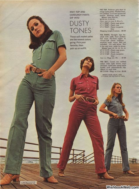 1969 Sears Wish Book 60s Fashion Trends, 1960s Fashion Women, 60s Women, Corduroy Pants Women, Michael Johnson, Womens Fashion Casual Winter, Pants Women Fashion, 1960s Fashion, Women Pants