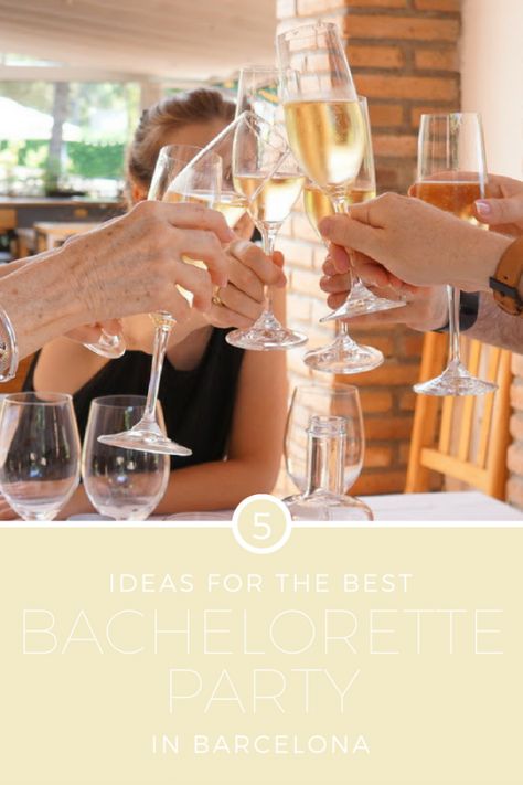 Ready for an unforgettable bachelorette party in Barcelona? Here are 5 great ideas to take it to the next level! Getting Hitched, Party Bachelorette, Barcelona Travel, Places In Europe, Single Life, Team Bride, Food Tours, Great Ideas, Spain Travel