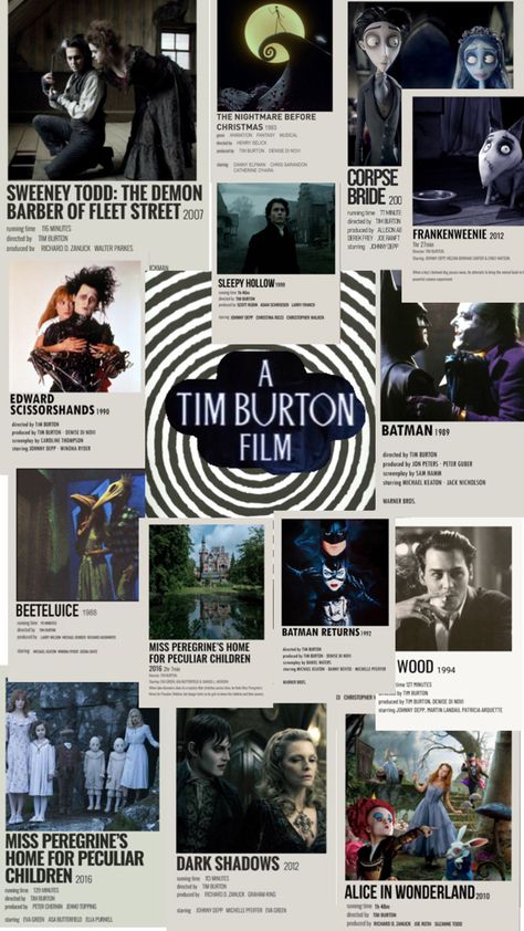 Beetlejuice Tim Burton Art, Tim Burton Movies List, Tim Burton Movie Posters, Tim Burton Poster, Time Burton, Tim Burton Movies, Tim Burton Personajes, Chris Sarandon, Magazine Cover Ideas