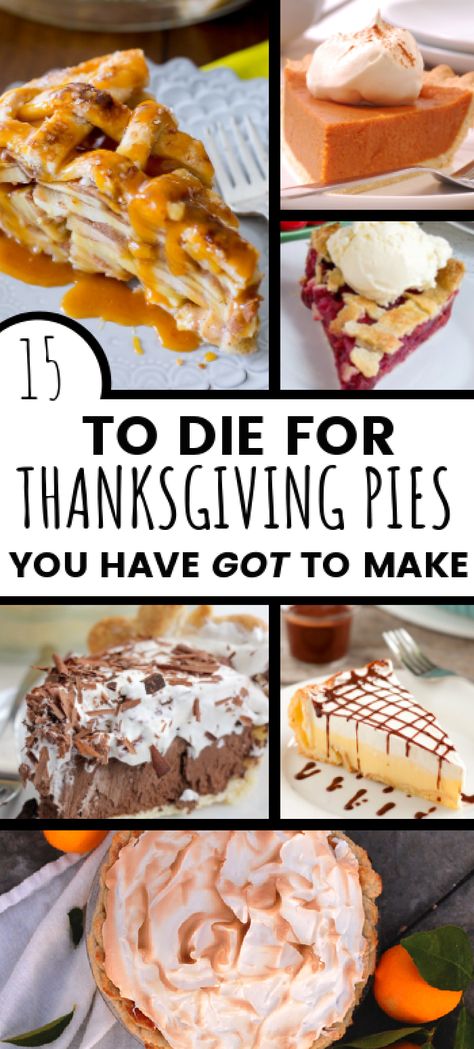 Fun Pies To Make, Fall Pies Thanksgiving, Thanksgiving Pie Bites, Pie For Beginners, Best Pie Recipes Thanksgiving, Popular Pie Recipes, Pie Recipes Dessert Easy, Easy Pie Thanksgiving, Best Pies For Christmas