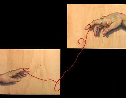 Red String Theory Art, Red Strings Of Fate, Red String Of Fate Wallpaper, Red String Drawing, The Red String Of Fate, Red String Of Fate Drawings, Red Strings Of Fate Aesthetic, Red Thread Aesthetic, String Of Fate