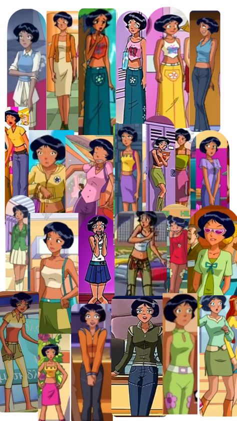 Total Spies Outfits, Totally Spies Inspired Outfits, Alex Totally Spies Outfit, Totally Spies Alex Outfits, Totally Spies Aesthetic Outfits, Totally Spies Fashion, Totally Spies Outfits, Alex Totally Spies, Totally Spies Aesthetic