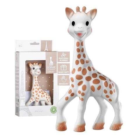 Sophie la girafe | Handcrafted for 60 Years in France | 100% Natural Rubber | Designed for Teething Babies | Awaken All 5 Senses | Easy to Clean | Pack of 1
https://amzn.to/3LjX1zH Sophie Giraffe, Sophie La Giraffe, Teething Babies, Baby Teether Toys, Teething Relief, Ravensburger Puzzle, Baby Teething Toys, 5 Senses, Baby Teething