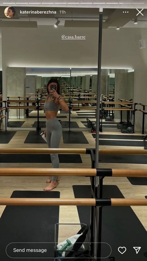 Barre Aesthetic, Katerina Berezhna, Barre Clothes, Post Grad Life, Pilates Barre, Barre Workout, Gym Fits, Healthy Routine, Healthy Girl