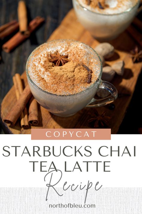 Chai Tea Syrup Recipe, Tazo Chai Tea Latte Recipe, Chia Latte Recipe, Vanilla Chai Latte Recipe, Starbucks Chai Latte, Chia Tea Latte Recipe, Starbucks Chai Tea Latte Recipe, Starbucks Chai Tea, Hot Chai Tea