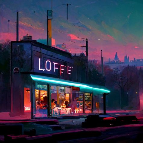 Lofi caffe, Lofi Desktop Wallpaper Hd, Lofi Cafe Aesthetic, Lofi Art Style, Lofi City Aesthetic, Lofi Cover Art, Lofi Aesthetic Wallpaper Desktop, Chillhop Art, Dark Lofi Aesthetic, Lofi Scenery