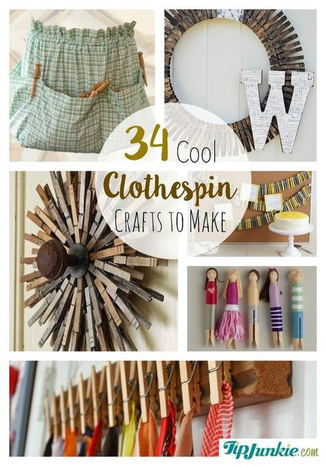 Cool Clothespin Crafts to Make-jpg Diy Clothespin Crafts, Clothpins Crafts, Clothespin Art Ideas, Crafts With Clothespins, Pinewood Derby Cars Ideas, Clothespins Crafts, Clothespin Wreaths, Clothespin Diy Crafts, Clothespins Diy