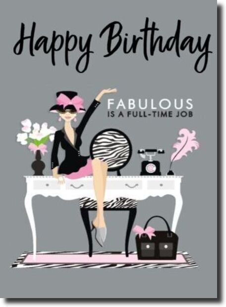 Happy Birthday Beautiful Lady Classy, Happy Birthday Fabulous Lady, Happy Birthday Fashionista, Happy Birthday Mujer, Happy Birthday To Niece, Happy Birthday Drinks, Free Happy Birthday Cards, Happy Birthday Flowers Wishes, Womens Birthday