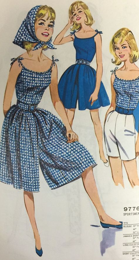 Decades of culotte sewing patterns. On the McCall Pattern Company blog. Disney Characters, Fictional Characters, Summer Dresses, Disney, Disney Princess