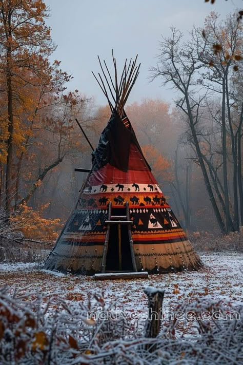 Teepee Outdoor, Native American Houses, Rick Mora, Indian Teepee, Gothic Western, Native American Teepee, Native American Children, Native American Decor, American Indian History