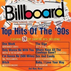 1 - "Iris" - Goo Goo Dolls (1998)     2 - "Don't Speak" - No Doubt (1997)     3 - "One Sweet Day" - Mariah Carey & Boyz II Men (1996)     4 - "Macarena" - Los Del Rio (1996)     5 - "I Will Always Love You" - Whitney Houston (1992/1993)     6 - "I'll Make Love To You" - Boyz II Men (1994)     7 - "Candle In The Wind 1997" - Elton John (1997)     8 - "End Of The Road" - Boyz II Men (1992)     9 - "The Boy Is Mine" - Brandy & Monica (1998)     10 - "Smooth" - Santana feat. Rob Thomas (1999) Smooth Santana, Playlist Suggestions, Brandy Monica, Grandmother And Grandfather, 1990s Music, The Proclaimers, 1990s Nostalgia, Ace Of Base, Boyz Ii Men