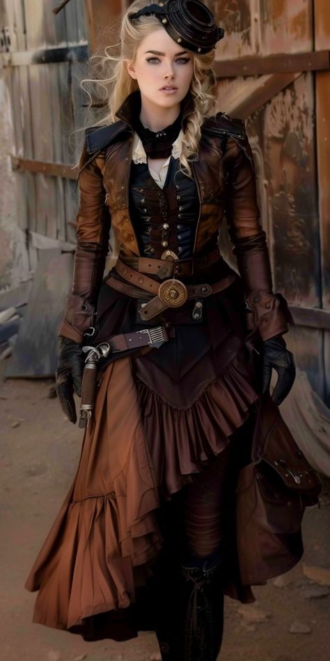 Steam Punk Diy, Steampunk Mode, Steampunk Lady, Steampunk Shop, Moda Steampunk, Corset Steampunk, Steampunk Woman, Mode Steampunk, Steampunk Couture