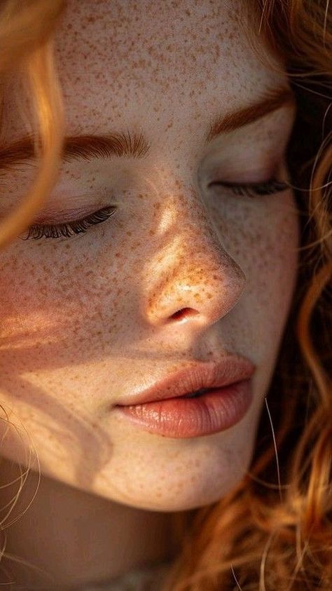 Red Hair Freckles, Beautiful Freckles, Freckles Girl, Ginger Women, Red Haired Beauty, Red Hair Woman, Beautiful Red Hair, Ginger Girls, Face Photography