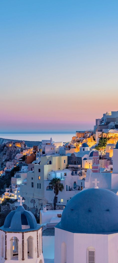 Greece Phone Background, European Wallpaper Aesthetic, Europe Wallpaper, Greece Wallpaper, Blue Houses, Croatia Summer, Grecia Santorini, Cityscape Wallpaper, France Fashion