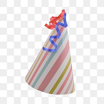 Birthday Hat Png, Blessing Party, Triangle Flag, Birthday Icon, Hat Png, Bday Invitations, Hat Decoration, Birthday Party Hats, Birthday Blessings