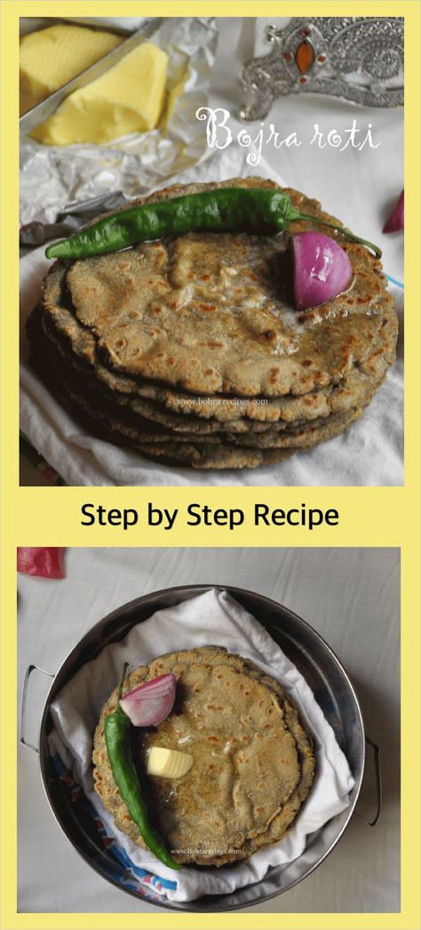 Bajra Roti, Roti Indian, Roti Bread, Pearl Millet, Pakistani Recipes, Millet Flour, Roti Recipe, Ethnic Food, Gingerbread Recipe