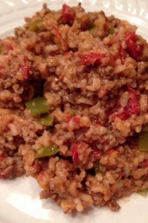 Ways To Use Ground Beef, Texas Rice, Dinner Ideas With Beef, Texas Hash, Hash Recipes, Rice And Beef, Turkey Recipes Easy, Ground Turkey Recipes Easy, Ground Beef Meals