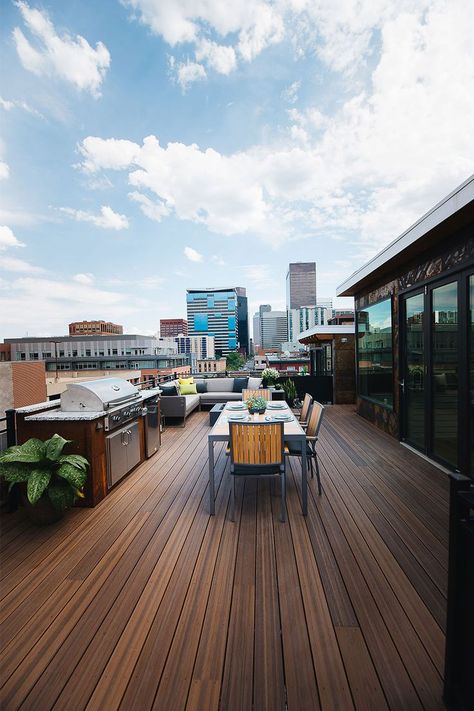 Nashville House, City Rooftop, Terrace Ideas, Estate Design, Rooftop Terrace Design, Rooftop Design, Pergola Attached To House, Rooftop Lounge, Deck Designs