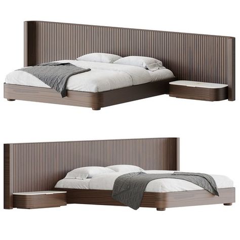 Finnley Extended Headboard Bed Extended Headboard, Bed 3d, Headboard Bed, Types Of Beds, The Unit, Bed, Wood