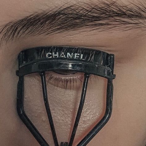 Eyelash Curler Aesthetic, Curler Aesthetic, Chanel Aesthetic, Vogue Beauty, Double Barrel, Chanel Makeup, Eyelash Curler, French Girl, What’s Going On