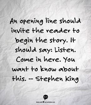 Stephen King Not a King fan but LOVE the quote for writing short stories! King Quotes, Writing Motivation, Writer Quotes, Writers Write, The Reader, Book Writing Tips, Writing Life, Writing Quotes, Writing Advice