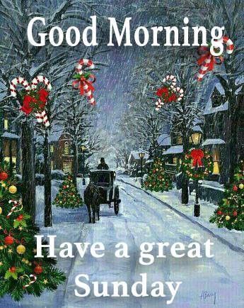 Good Morning Great Sunday Pictures, Photos, and Images for Facebook, Tumblr, Pinterest, and Twitter Sunday Christmas, Christmas Sunday, Happy Sunday Images, Good Morning Winter, Good Morning Christmas, Happy Sunday Morning, Sunday Pictures, Sunday Greetings, Sunday Images