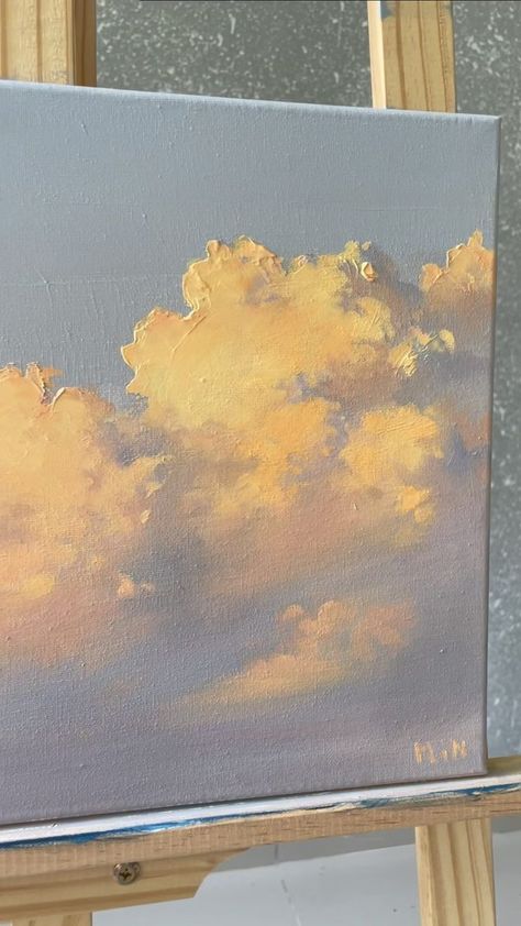 Sky painter👩🏻‍🎨 on Reels | Flow Loris · Lumina Cloud Scape Painting, Acrylic Painting Sky Cloud, Textured Cloud Painting, Canvas Sky Painting, Canvas Painting Sky, Sky Painting Easy, Sky Painting Acrylic, Acrylic Sky Painting, Painting On Canvas Aesthetic