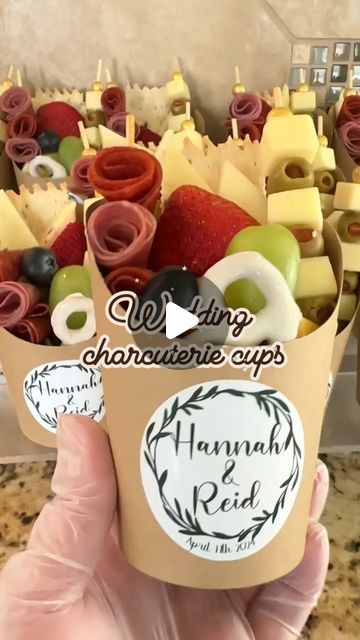 Milano`s Grazing Charcuterie Tx LLC on Instagram: "Wedding charcuterie cups sound like a delightful and elegant addition to any cocktail hour! They offer a convenient and stylish way for guests to enjoy some delicious bites while mingling and celebrating. #charcuteriecups #weddingcocktailshourcharcuterie #WeddingBlissBites #weddingcharcuteriecups #Celebration #texas #EventPlanning #mckinneymom #McKinneyTX #milanosbyodi" Charcuterie Cups Display Wedding, Cheap Cocktail Hour Food, Charcuterie Cups Wedding, Wedding Cocktail Hour Food, Wedding Charcuterie, Cheap Cocktails, Rustic Country Wedding Decorations, Cocktail Hour Food, Charcuterie Cups