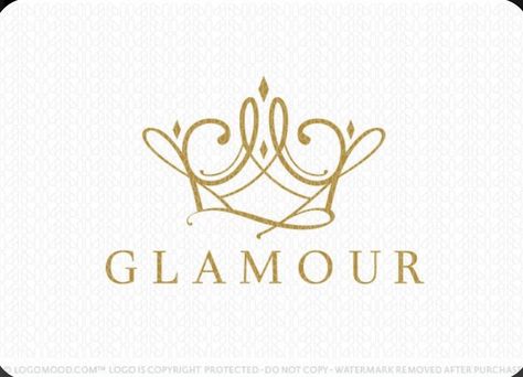 Glamour Logo, Luxury Logo Design, Fairytale Photography, Crown Logo, Boutique Logo, Best Logo Design, Luxury Logo, Premade Logo, Business Logo Design