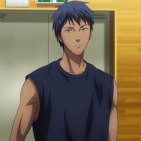 Aomine Kuroko, Kuroko No Basket Characters, Daiki Aomine, Basketball Kuroko, Kuroko Basket, Kurokos Basketball, Aomine Daiki, Kuroko Basketball, Generation Of Miracles