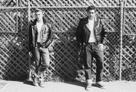 1950s Greasers: Styles, Trends, History & Pictures 1950s Mens Fashion Greaser, 1950s Fashion Menswear, Greaser Aesthetic, Greaser Style, Rockabilly Mode, 1950s Mens Fashion, Young Mens Fashion, 1950s Mens, American Teen