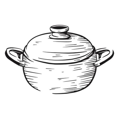 Cooking pot hand drawn #AD , #pot, #hand, #drawn, #Cooking Cooking Pot Drawing, Pot Drawing, Simmer Pots, Silly Art, Summative Assessment, Mo Design, Dnd Art, Business Flyer Templates, Cooking Pot