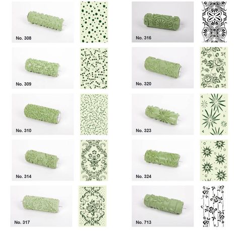 patterned paint rollers Patterned Paint Rollers Accent Walls, Roller Design Wall, Wall Stencil Roller, Textured Paint Rollers, Pattern Paint Roller, Stenciled Walls, Paint Rollers With Designs, Pattern Roller, Patterned Paint Rollers