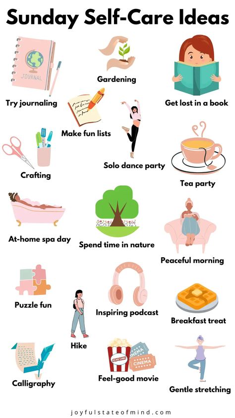 Self-Care Sundays: 60 Ultimate Ideas to Relax & Recharge - Joyful State Of Mind Sunday Self Care, Self Compassion Quotes, Self Care Ideas, What Is Self, Self Love Affirmations, Care Quotes, What Happened To You, Self Care Activities, Self Compassion