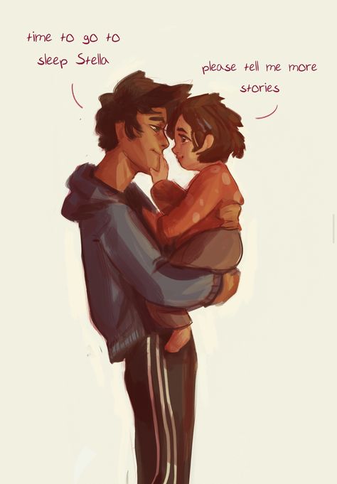 Friendly reminder Percy has a sister//art by osillygoose Estelle Jackson Fanart, Percy Jackson Estelle, Percy Jackson And Estelle, Percy And Estelle Headcanon, Percy Jackson Sister, Percy And Estelle, Estelle Blofis, Pageboy Hairstyle, Percy Jackson Fanart